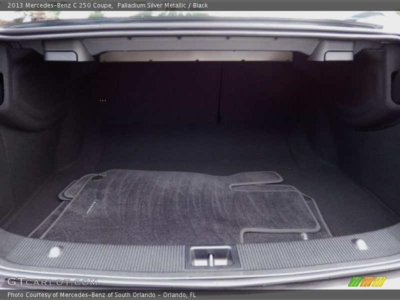 Palladium Silver Metallic / Black 2013 Mercedes-Benz C 250 Coupe