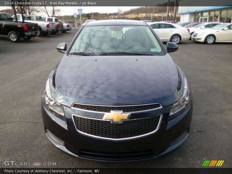 Blue Ray Metallic / Jet Black 2014 Chevrolet Cruze LT