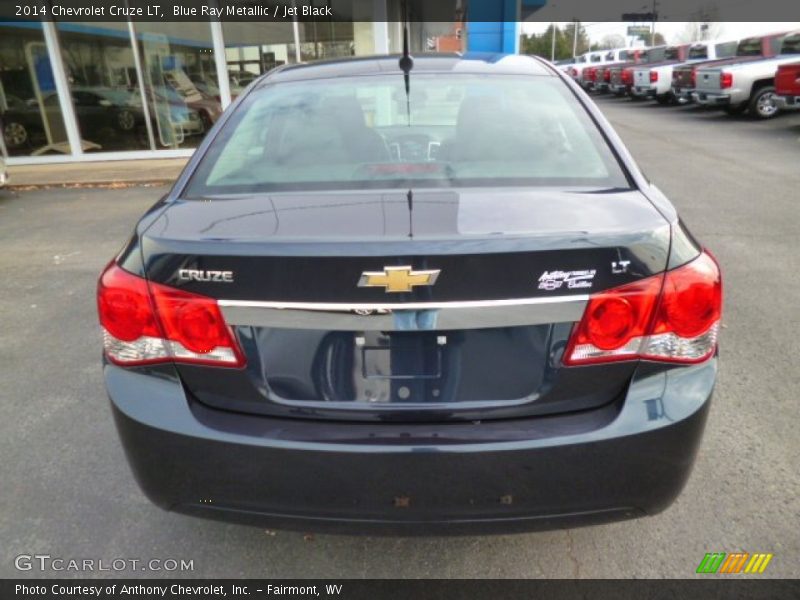 Blue Ray Metallic / Jet Black 2014 Chevrolet Cruze LT