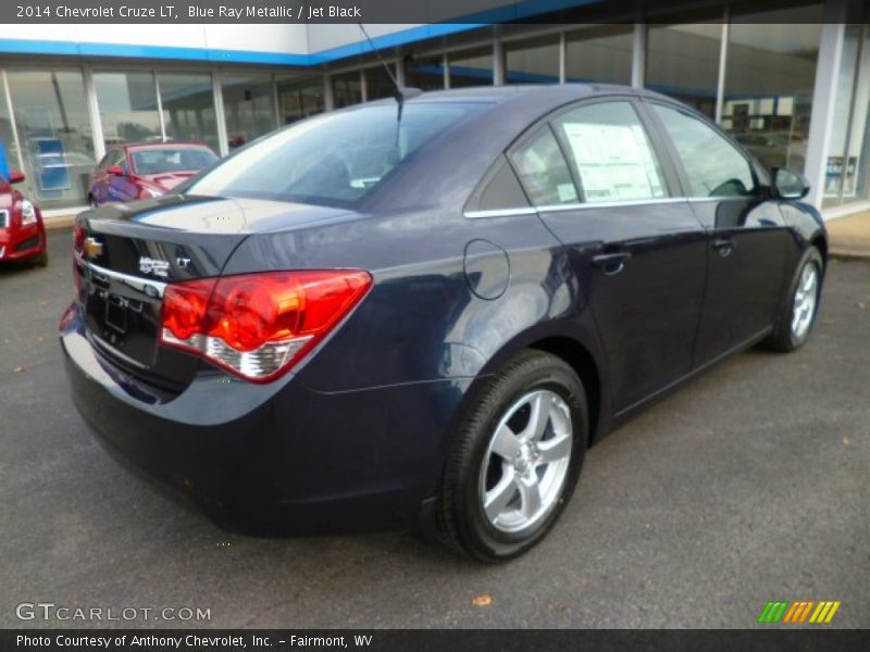 Blue Ray Metallic / Jet Black 2014 Chevrolet Cruze LT