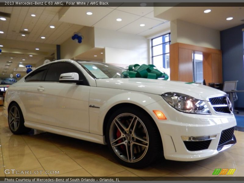  2013 C 63 AMG Polar White