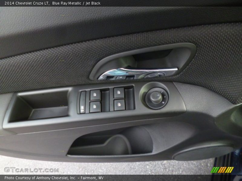 Blue Ray Metallic / Jet Black 2014 Chevrolet Cruze LT