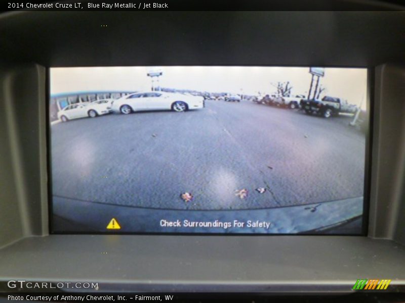 Blue Ray Metallic / Jet Black 2014 Chevrolet Cruze LT