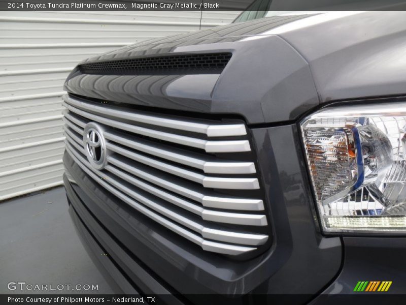 Magnetic Gray Metallic / Black 2014 Toyota Tundra Platinum Crewmax
