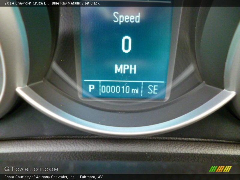 Blue Ray Metallic / Jet Black 2014 Chevrolet Cruze LT