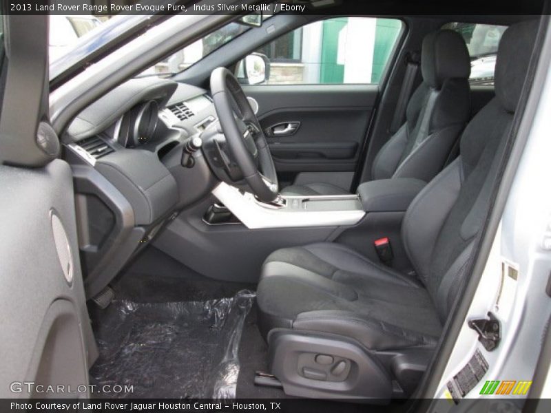 Front Seat of 2013 Range Rover Evoque Pure