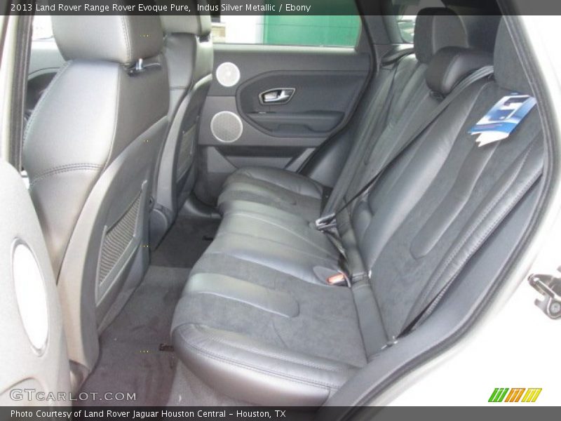 Rear Seat of 2013 Range Rover Evoque Pure