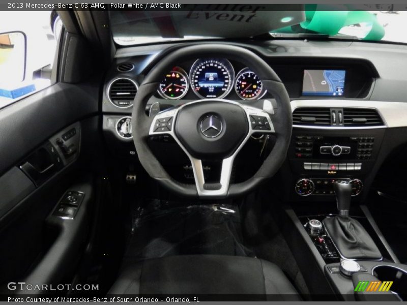 Dashboard of 2013 C 63 AMG