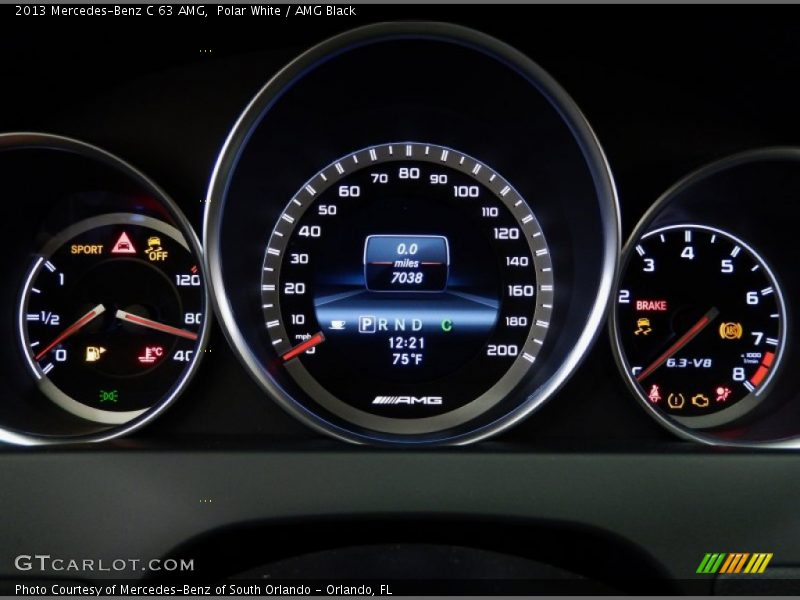  2013 C 63 AMG 63 AMG Gauges