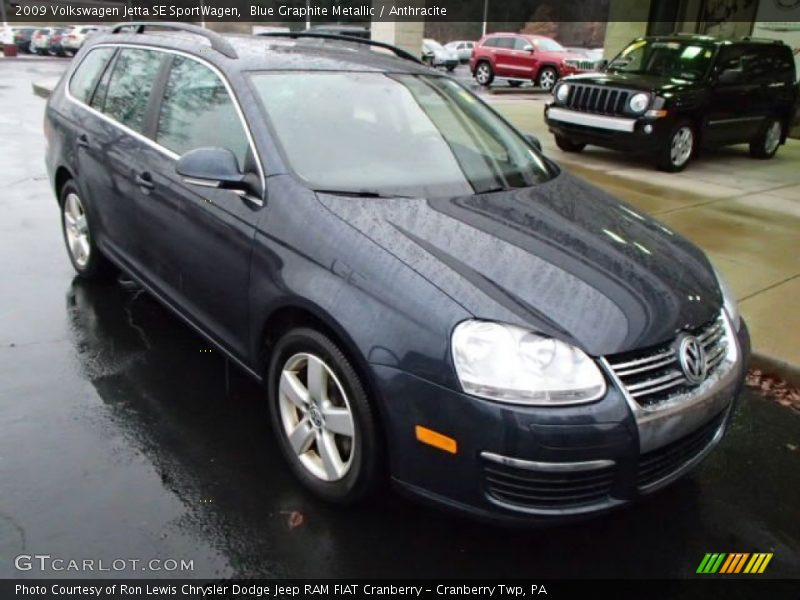 Front 3/4 View of 2009 Jetta SE SportWagen