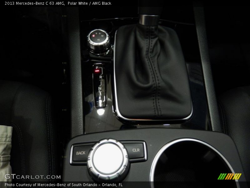 Controls of 2013 C 63 AMG