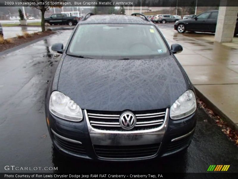 Blue Graphite Metallic / Anthracite 2009 Volkswagen Jetta SE SportWagen
