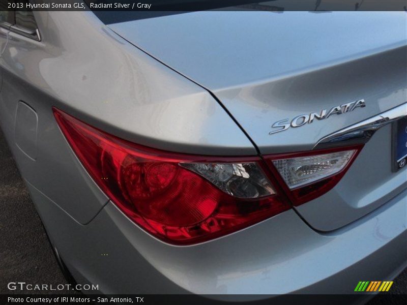 Radiant Silver / Gray 2013 Hyundai Sonata GLS