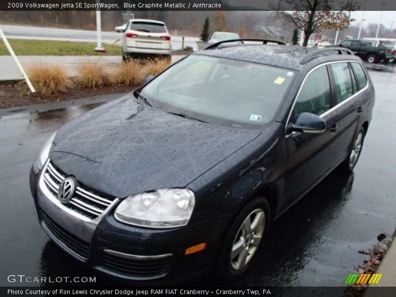 Blue Graphite Metallic / Anthracite 2009 Volkswagen Jetta SE SportWagen