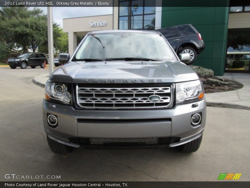 Orkney Grey Metallic / Ebony 2013 Land Rover LR2 HSE