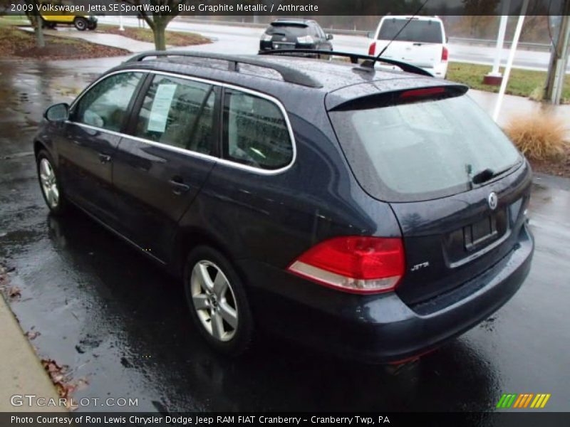 Blue Graphite Metallic / Anthracite 2009 Volkswagen Jetta SE SportWagen