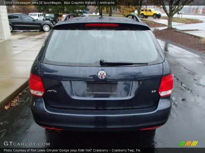 Blue Graphite Metallic / Anthracite 2009 Volkswagen Jetta SE SportWagen