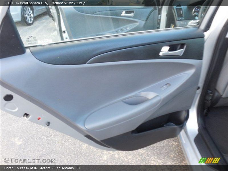 Radiant Silver / Gray 2013 Hyundai Sonata GLS