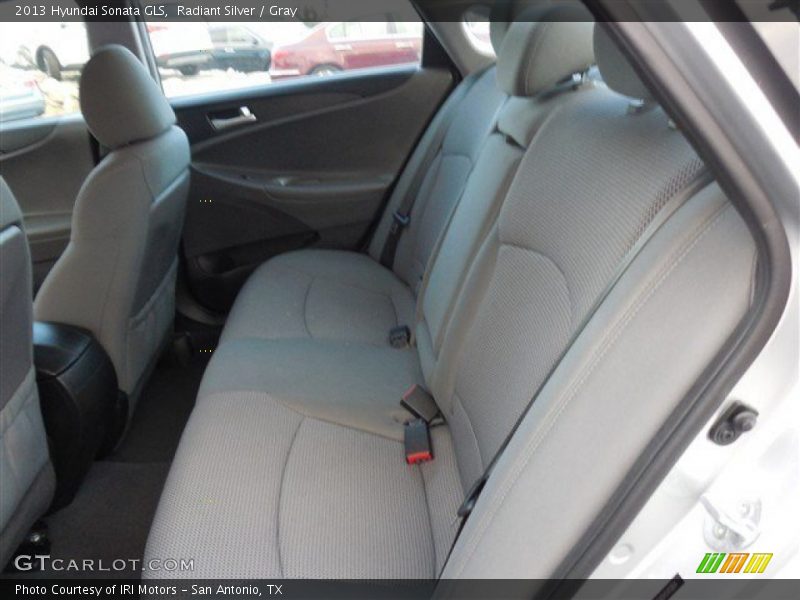 Radiant Silver / Gray 2013 Hyundai Sonata GLS