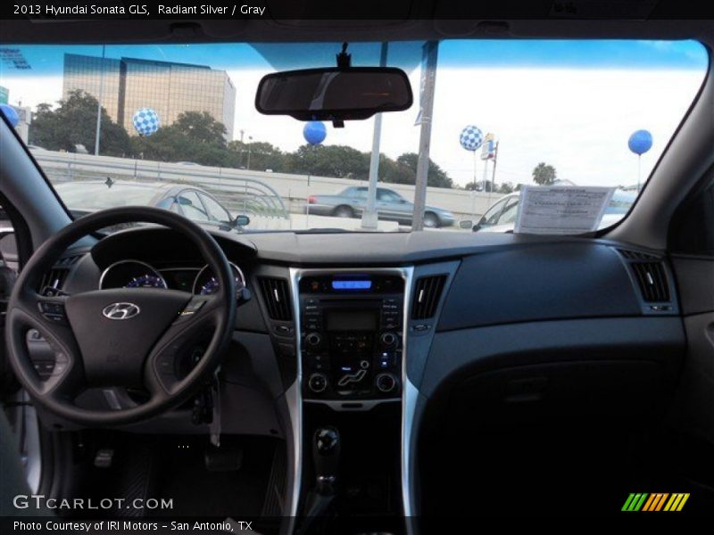 Radiant Silver / Gray 2013 Hyundai Sonata GLS