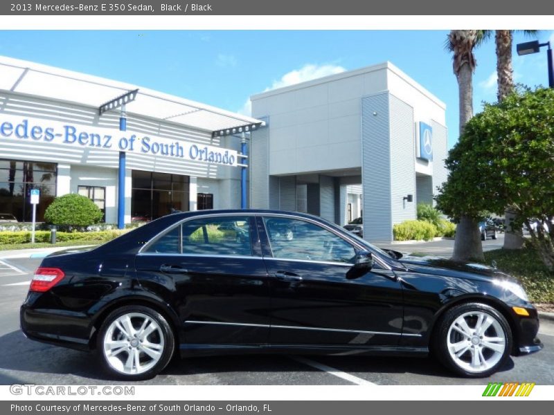 Black / Black 2013 Mercedes-Benz E 350 Sedan