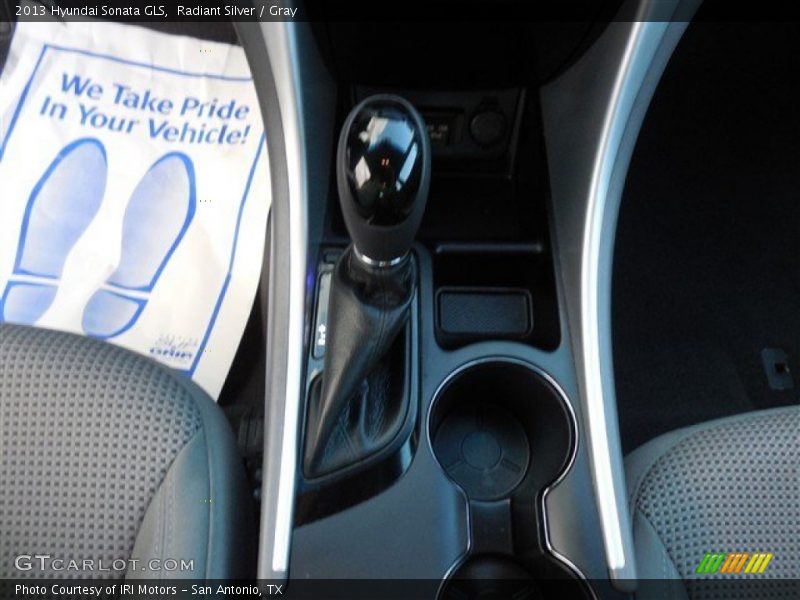 Radiant Silver / Gray 2013 Hyundai Sonata GLS