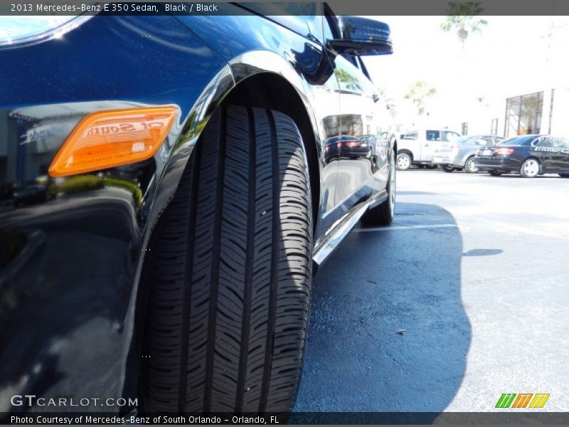 Black / Black 2013 Mercedes-Benz E 350 Sedan