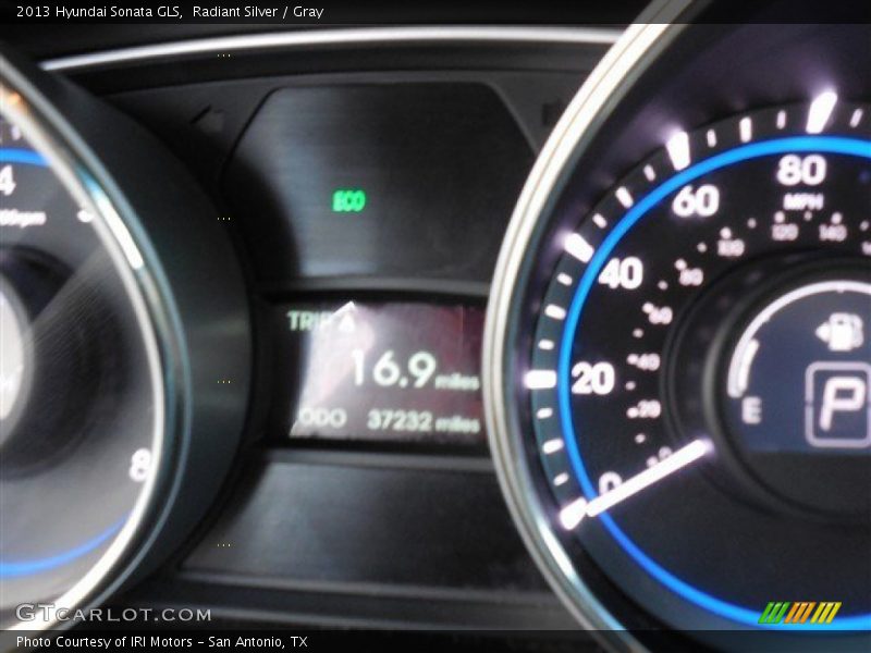Radiant Silver / Gray 2013 Hyundai Sonata GLS