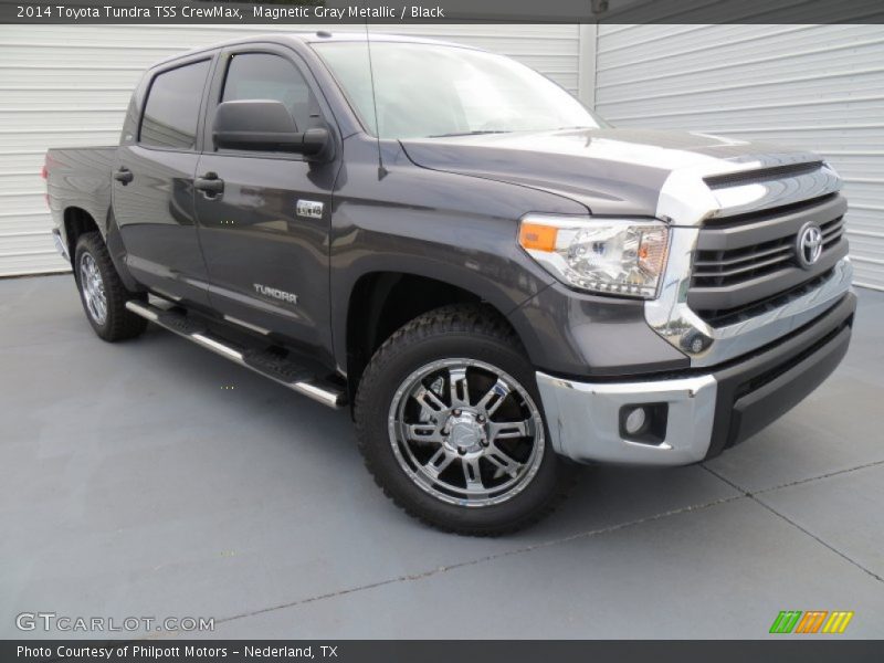 Magnetic Gray Metallic / Black 2014 Toyota Tundra TSS CrewMax