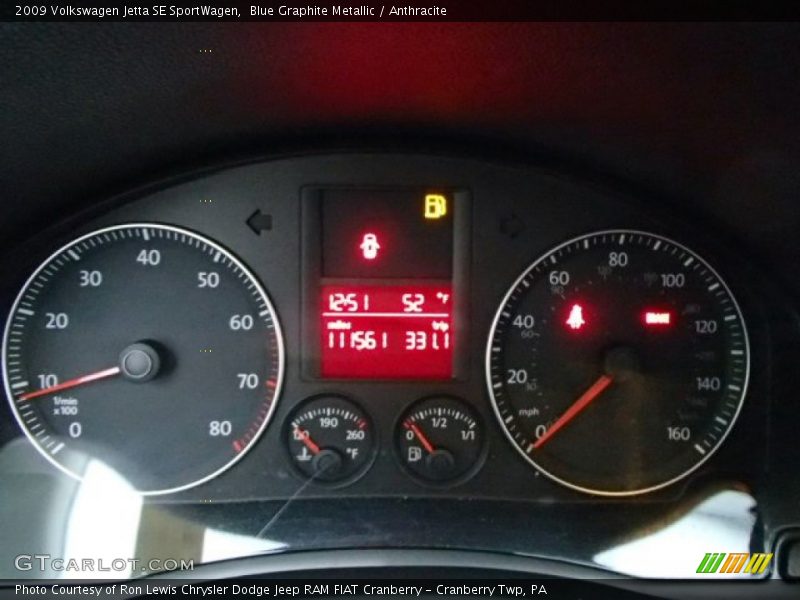 Blue Graphite Metallic / Anthracite 2009 Volkswagen Jetta SE SportWagen