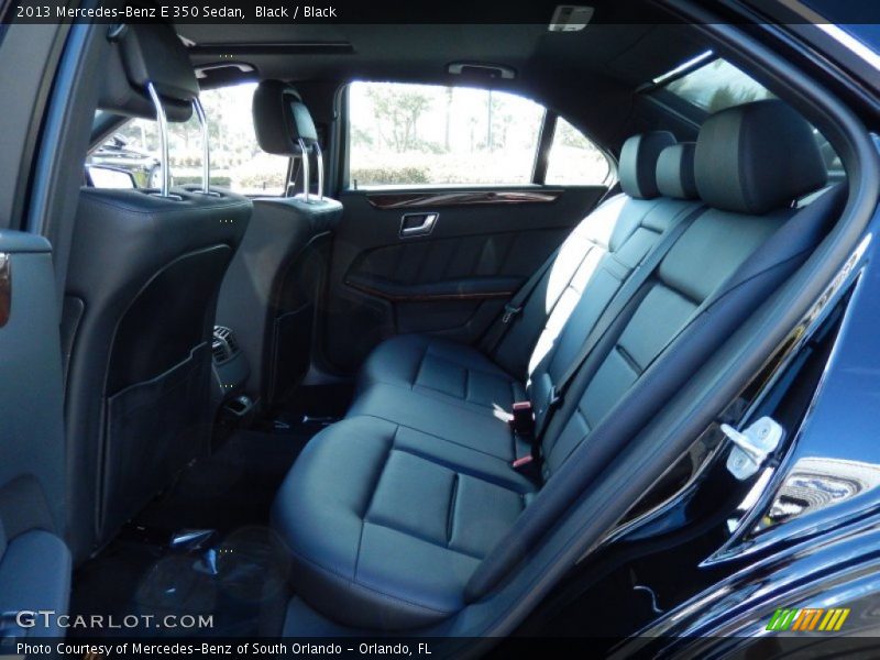 Black / Black 2013 Mercedes-Benz E 350 Sedan