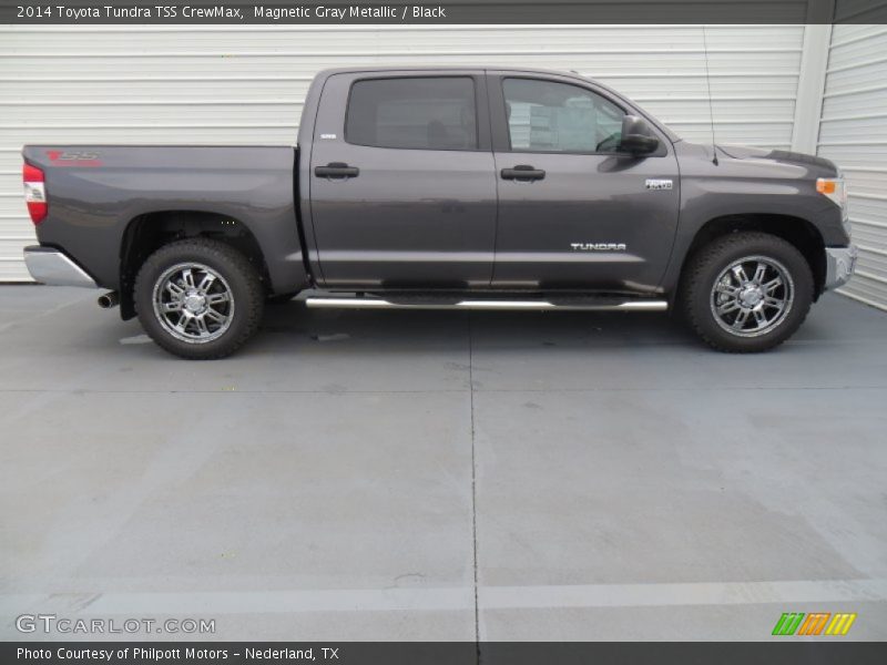 Magnetic Gray Metallic / Black 2014 Toyota Tundra TSS CrewMax