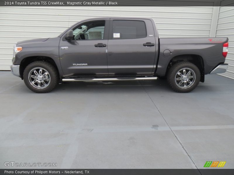 Magnetic Gray Metallic / Black 2014 Toyota Tundra TSS CrewMax