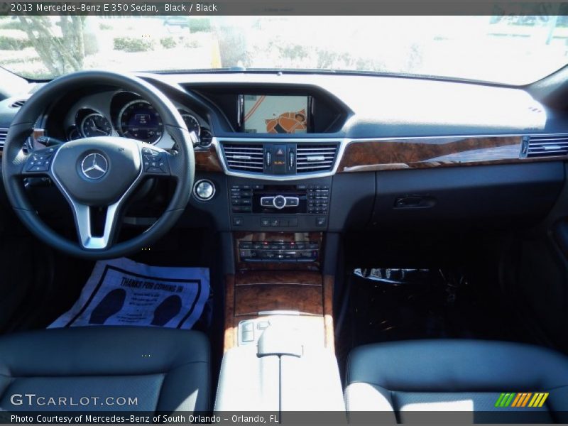 Black / Black 2013 Mercedes-Benz E 350 Sedan