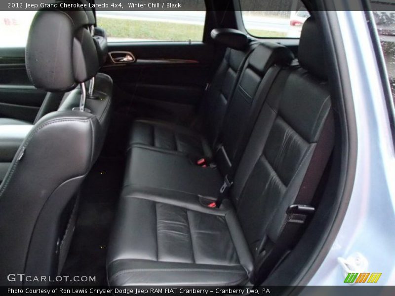 Winter Chill / Black 2012 Jeep Grand Cherokee Laredo 4x4