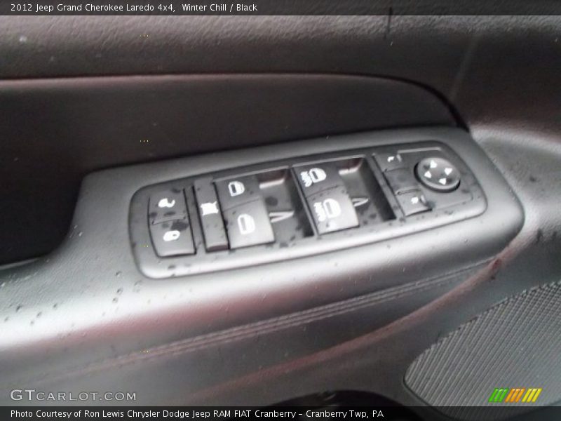 Winter Chill / Black 2012 Jeep Grand Cherokee Laredo 4x4