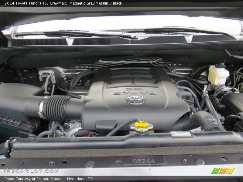 Magnetic Gray Metallic / Black 2014 Toyota Tundra TSS CrewMax