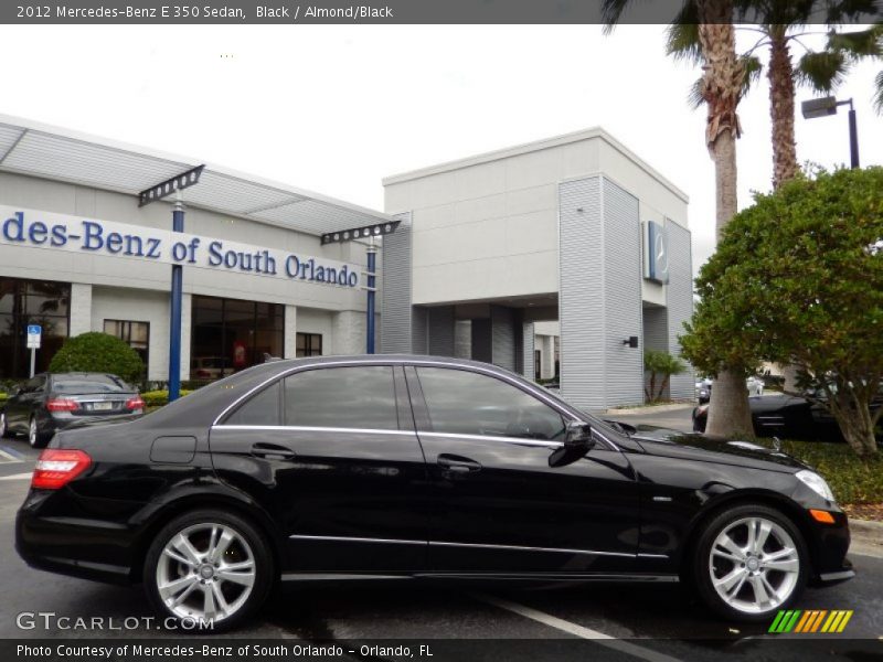 Black / Almond/Black 2012 Mercedes-Benz E 350 Sedan
