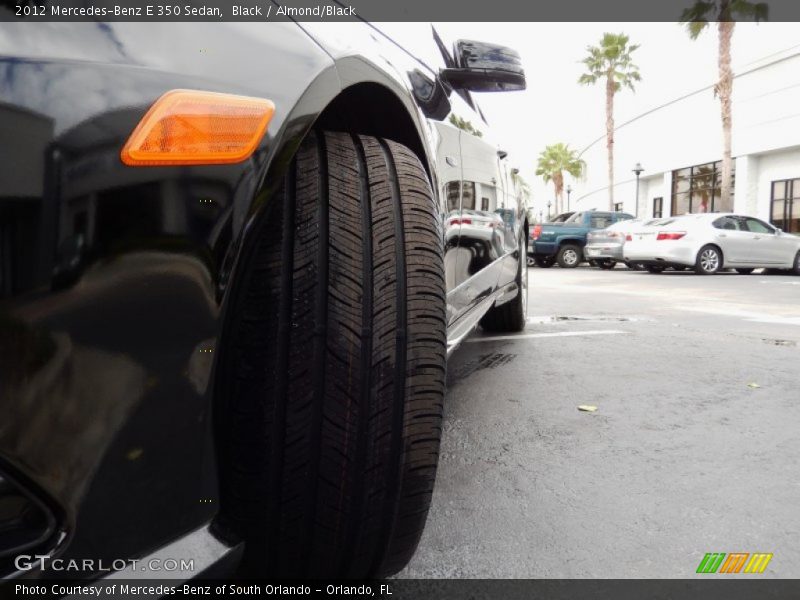 Black / Almond/Black 2012 Mercedes-Benz E 350 Sedan
