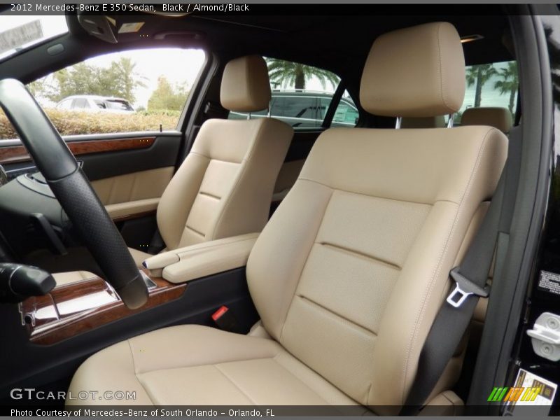Black / Almond/Black 2012 Mercedes-Benz E 350 Sedan