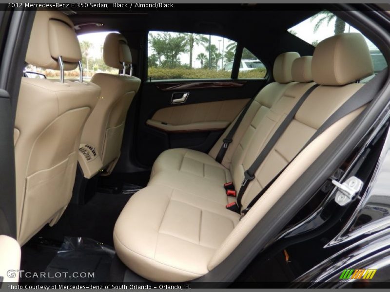 Rear Seat of 2012 E 350 Sedan