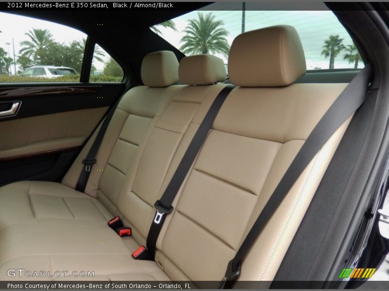 Black / Almond/Black 2012 Mercedes-Benz E 350 Sedan
