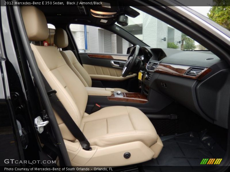 Front Seat of 2012 E 350 Sedan