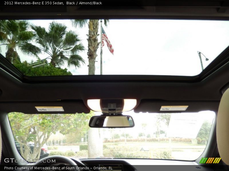 Black / Almond/Black 2012 Mercedes-Benz E 350 Sedan