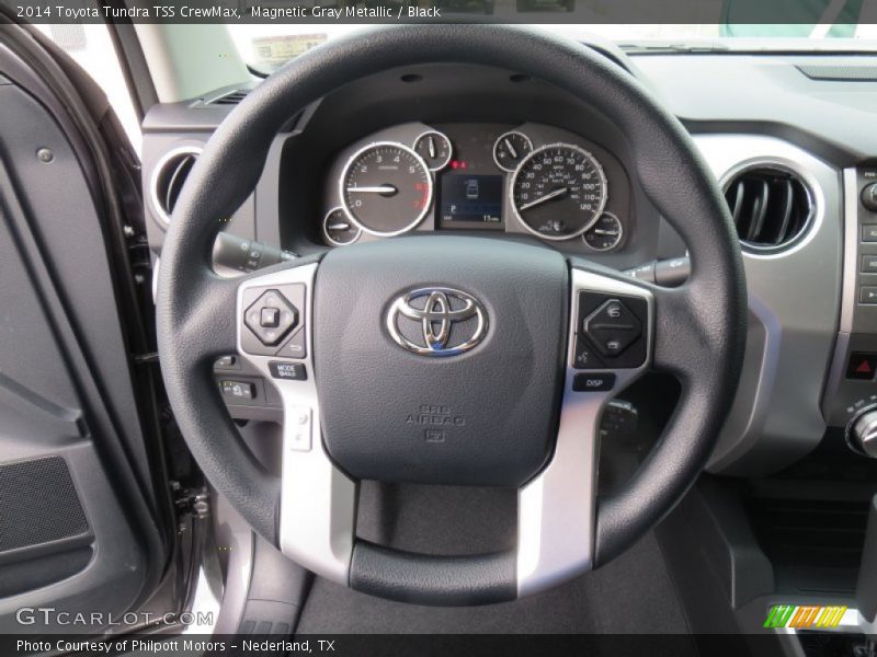 Magnetic Gray Metallic / Black 2014 Toyota Tundra TSS CrewMax