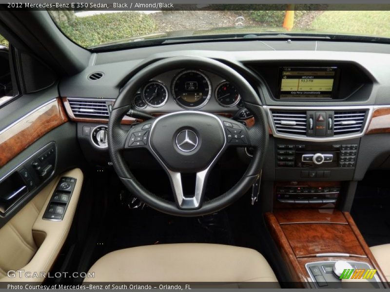 Dashboard of 2012 E 350 Sedan