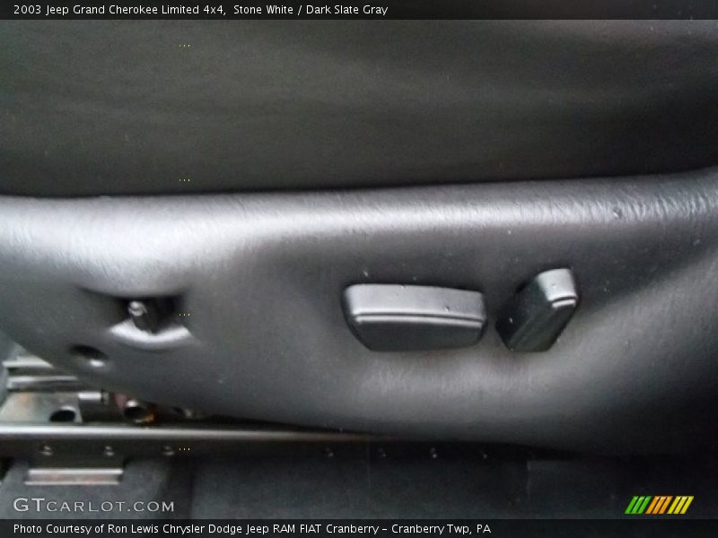 Stone White / Dark Slate Gray 2003 Jeep Grand Cherokee Limited 4x4