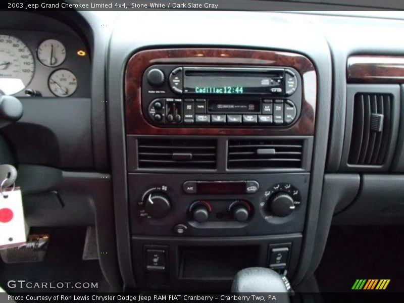 Stone White / Dark Slate Gray 2003 Jeep Grand Cherokee Limited 4x4