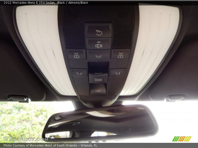 Black / Almond/Black 2012 Mercedes-Benz E 350 Sedan