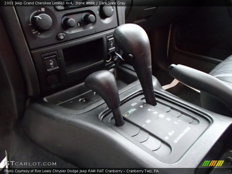 Stone White / Dark Slate Gray 2003 Jeep Grand Cherokee Limited 4x4